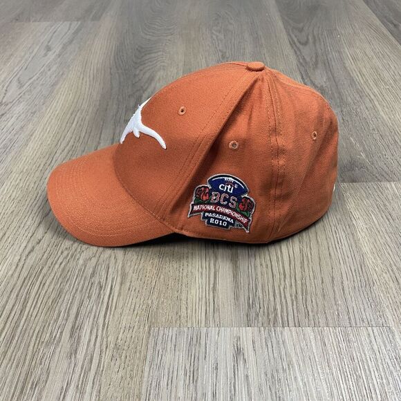 Texas Longhorns Hat Cap Fitted Large NCAA Football BCS Championship Nike - Picture 2 of 8
